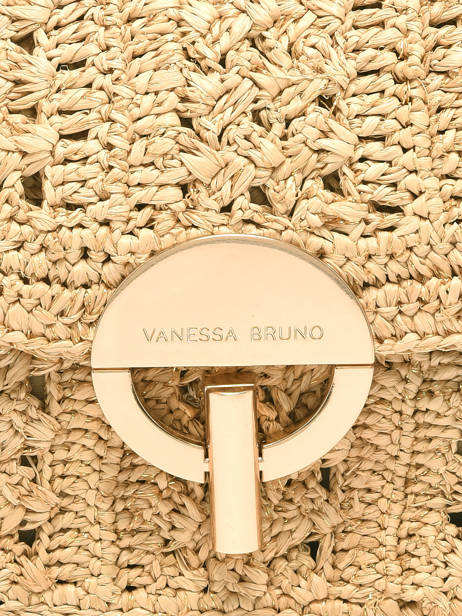 Raffia Moyen Moon Crossbody Bag Vanessa bruno Beige moon raphia 91V40533 other view 2