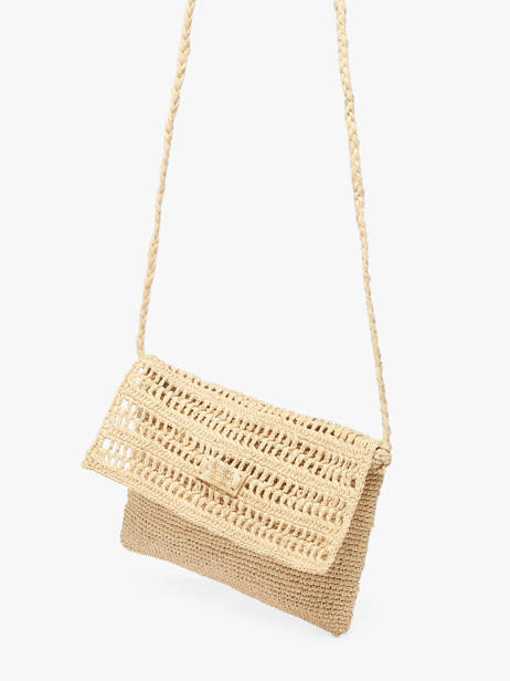 Shoulder Bag L'atelier Du Crochet Raphia Le voyage en panier Beige l'atelier du crochet AM827 other view 2