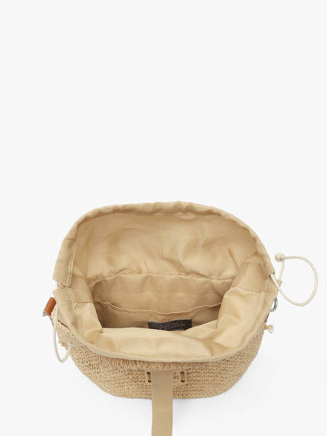 Satchel L'atelier Du Crochet Raphia Le voyage en panier Beige l'atelier du crochet AM831 other view 2