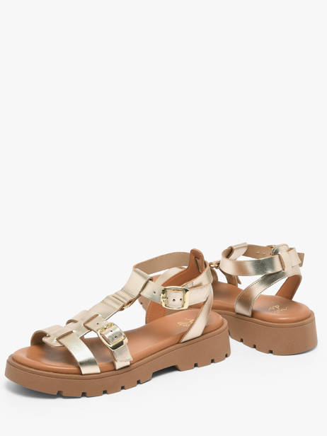 Sandales En Cuir We do Or accessoires 45710A05 vue secondaire 2