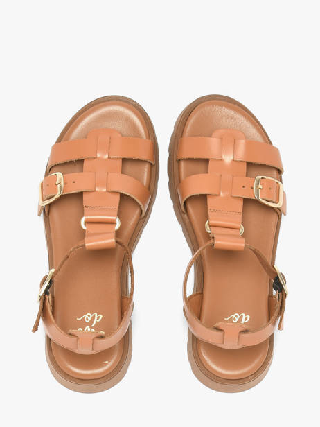Sandales En Cuir We do Orange accessoires 45710A03 vue secondaire 3