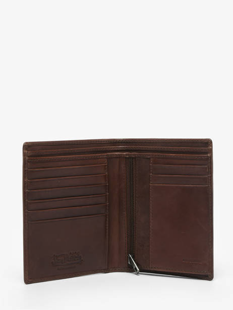 Wallet Leather Von dutch Brown wallets OBRY other view 1