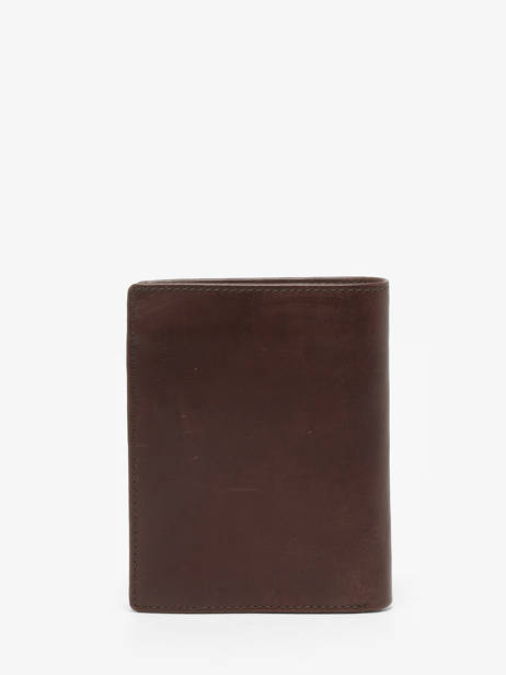 Wallet Leather Von dutch Brown wallets OBRY other view 2