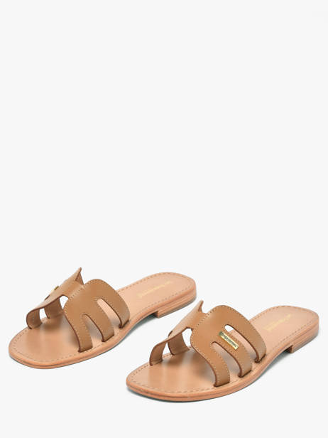 Mules Hadamia En Cuir Les tropeziennes Marron accessoires HADAMIA vue secondaire 1