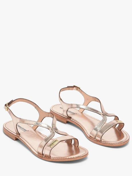 Nu-pieds Hamoon En Cuir Les tropeziennes Or accessoires HAMOON vue secondaire 1