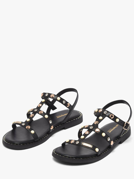 Sandales En Cuir Les tropeziennes Noir accessoires CORLYLOW vue secondaire 1