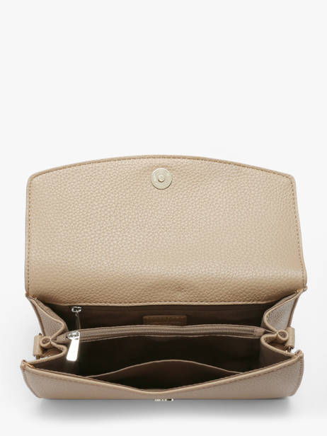 Leather Madrid Clutch With Shoulder Strap Hexagona Beige madrid 536554 other view 3