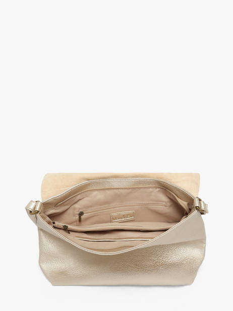Shoulder Bag Soft Mandoline Gold soft MD5231 other view 2