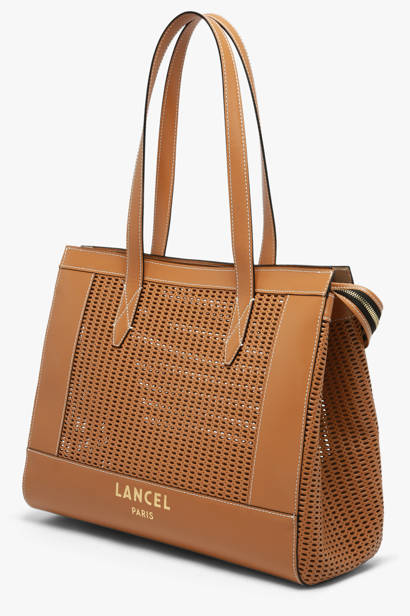 Leather Shoulder Bag Jour Ajouré Lancel Brown jour A14011 other view 1