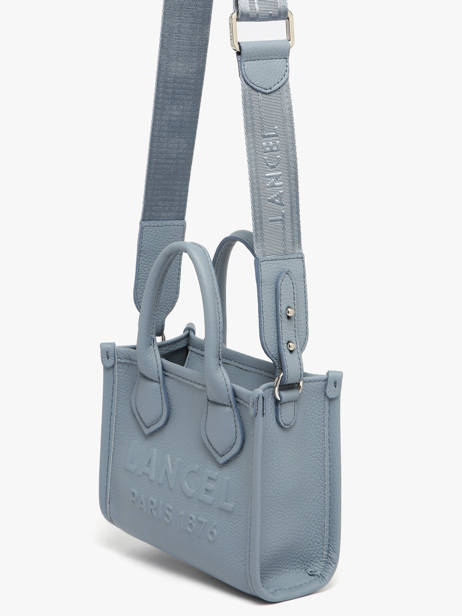 Leather Mini Jour Crossbody Bag Lancel Blue jour A14078 other view 1