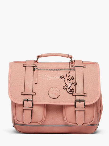 Cartable 2 Compartiments Cameleon Rose vintage color CA146Q