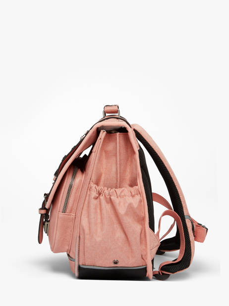 Cartable 2 Compartiments Vintage Color Cameleon Rose vintage color CA38 vue secondaire 1