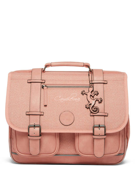 Cartable 2 Compartiments Vintage Color Cameleon Rose vintage color CA38 vue secondaire 5