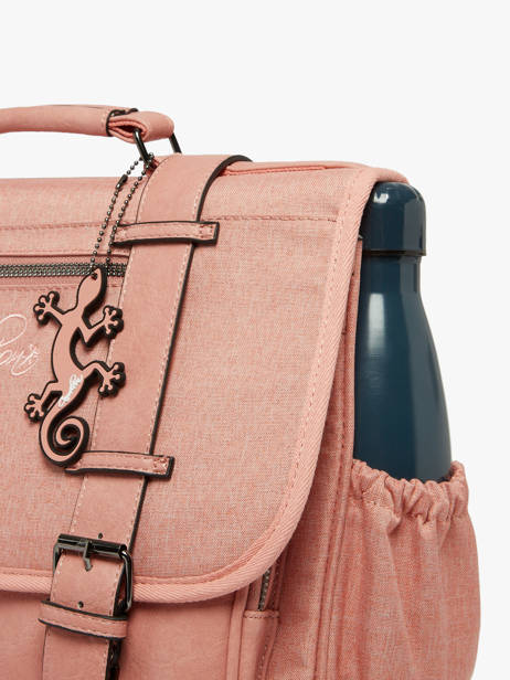 Satchel 3 Compartments Cameleon Pink vintage color VIC-CA41 other view 6