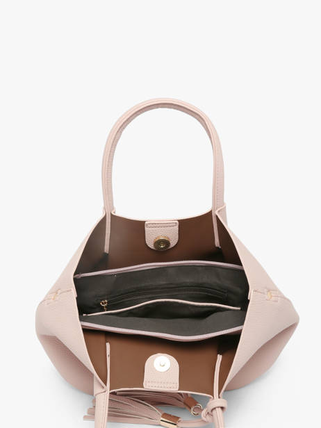 Sac Porté Main Grained Miniprix Rose grained F9947 vue secondaire 2