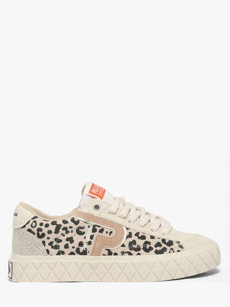 Sneakers En Cuir Palladium Beige accessoires 99628904