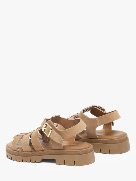 Sandales En Cuir Semerdjian Beige accessoires DELIA vue secondaire 2