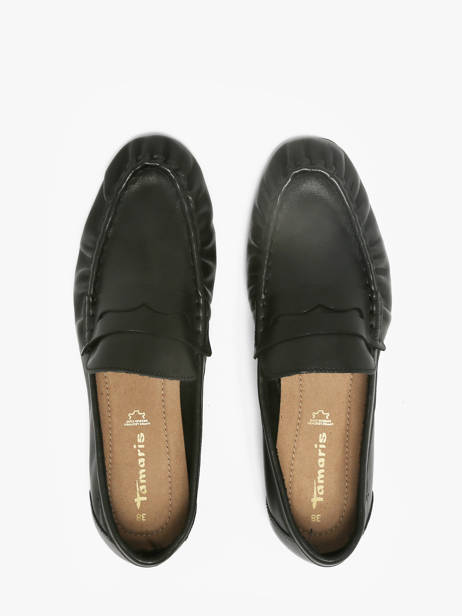 Mocassins En Cuir Tamaris Noir accessoires 46 vue secondaire 3