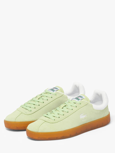 Sneakers En Cuir Lacoste Vert accessoires 1SFA0080 vue secondaire 1