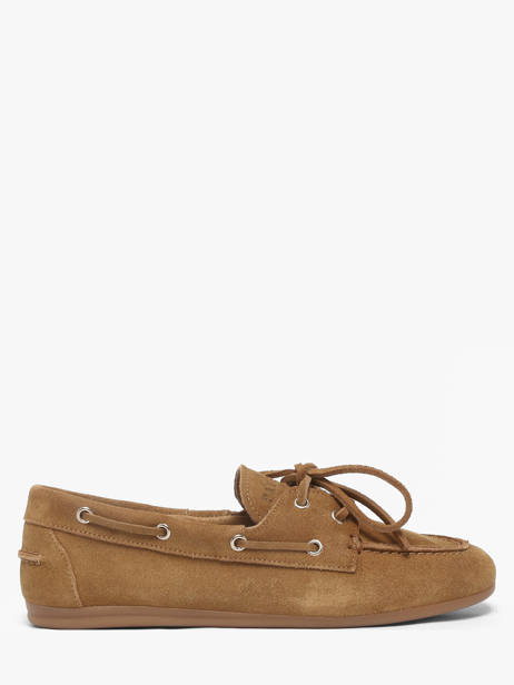 Chaussures Bateau En Cuir Pavement Beige accessoires 24128174
