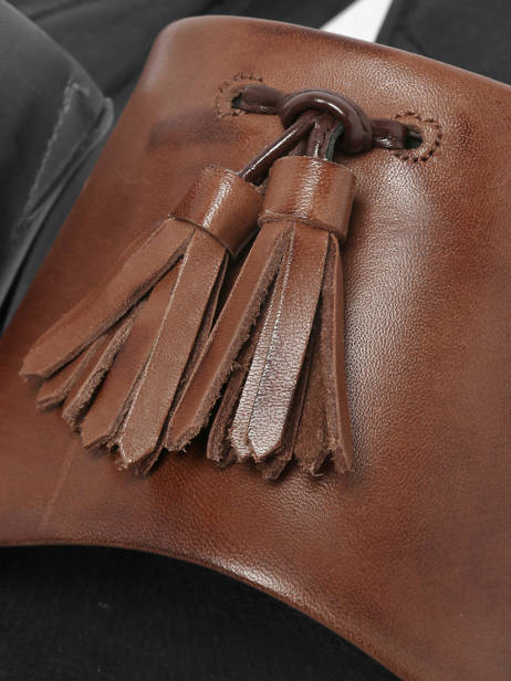 Mules En Cuir Pavement Marron accessoires 25216 vue secondaire 2