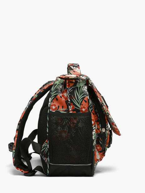 2-compartment Satchel Cameleon Multicolor futur CA38 other view 3