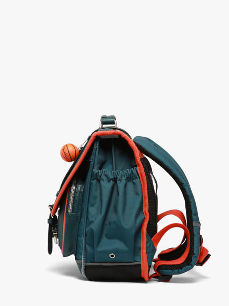 Cartable Enfant 2 Compartiments Vintage Urban Cameleon Bleu vintage urban CA35 vue secondaire 1