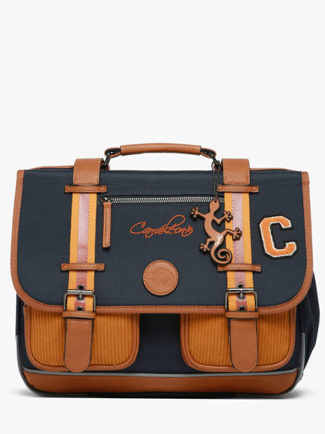 Satchel 2 Compartments Cameleon Blue vintage urban CA38