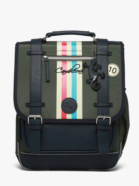 Sac à Dos 2 Compartiments Cameleon Bleu vintage urban SD39