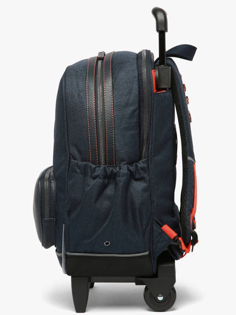 Sac A Dos à Roulettes 2 Compartiments Vintage Urban Cameleon Bleu vintage urban SR40 vue secondaire 1