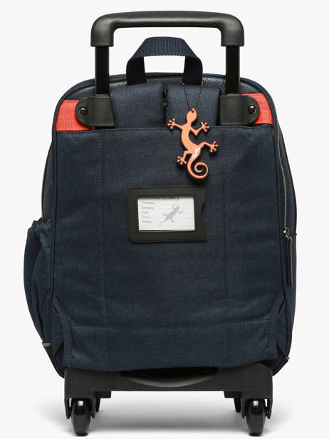 Sac A Dos à Roulettes 2 Compartiments Vintage Urban Cameleon Bleu vintage urban SR40 vue secondaire 4