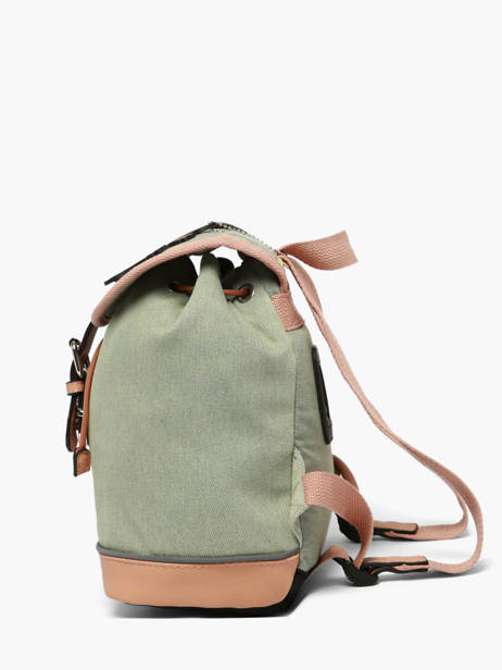 1 Compartment Backpack Cameleon Pink vintage fantasy SD25 other view 3
