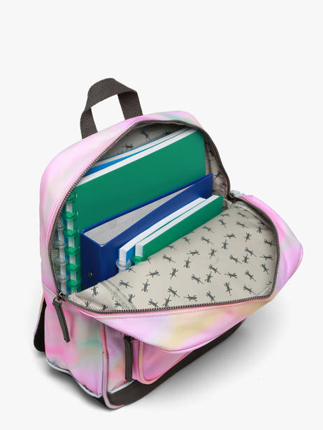 Sac à Dos 1 Compartiment Vintage Fantasy Cameleon Rose vintage fantasy SD33 vue secondaire 2