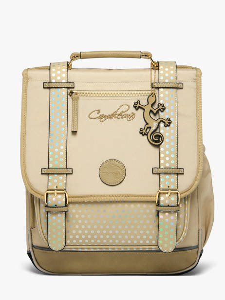 Sac à Dos 2 Compartiments Cameleon Beige vintage fantasy SD39