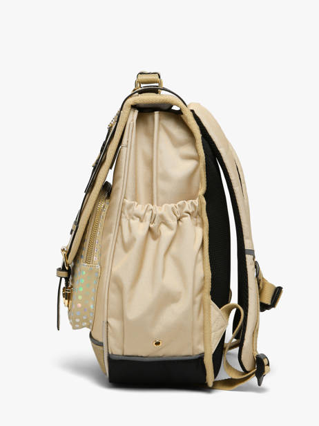 Sac à Dos 2 Compartiments Cameleon Beige vintage fantasy SD39 vue secondaire 3