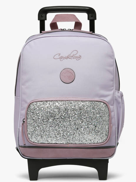 Sac A Dos à Roulettes 2 Compartiments Vintage Fantasy Cameleon Violet vintage fantasy SR40