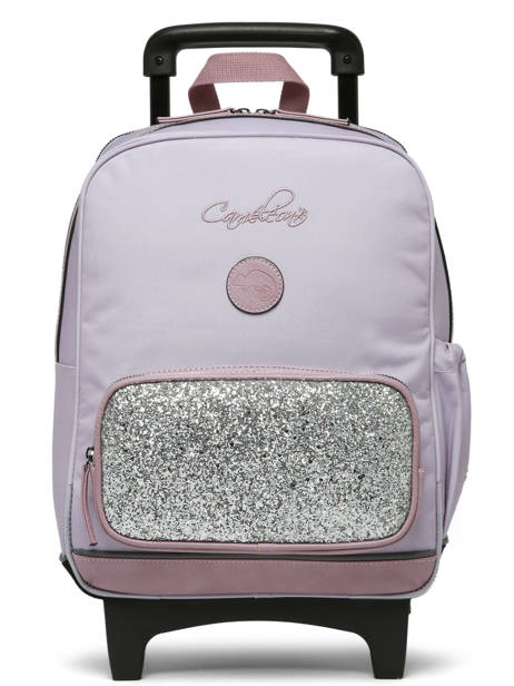 Sac A Dos à Roulettes 2 Compartiments Vintage Fantasy Cameleon Violet vintage fantasy SR40 vue secondaire 6