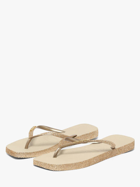 Flip Flops Havaianas Beige women 4150248F other view 2