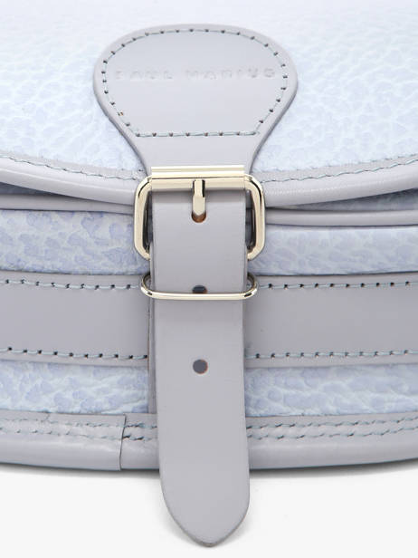 Shoulder Bag Le Bohémien Lavande Leather Paul marius Blue lavande BOHEMLAV other view 2