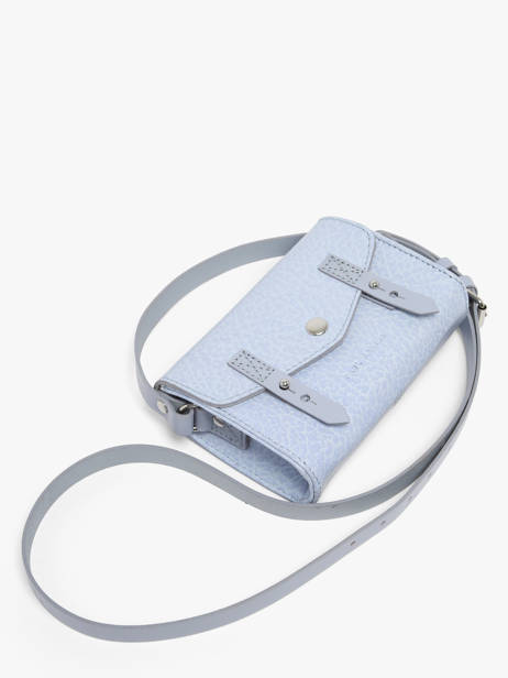Shoulder Bag Le Mini Indispensable Lavande Leather Paul marius Blue lavande MINILAV other view 1