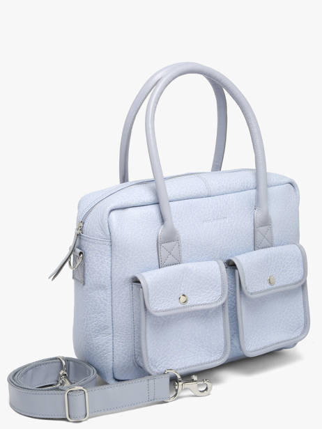 Leather Le Dandy Lavande Shoulder Bag Paul marius Blue lavande DANDYLAV other view 1