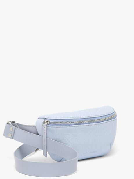 Leather Lavande Belt Bag Paul marius Blue lavande BANASLAV other view 1