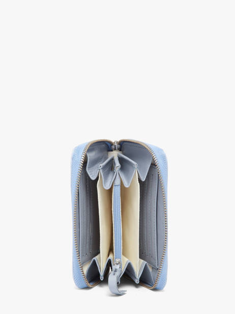 Leather Alice Lavande Wallet Paul marius Blue lavande ALICELAV other view 1