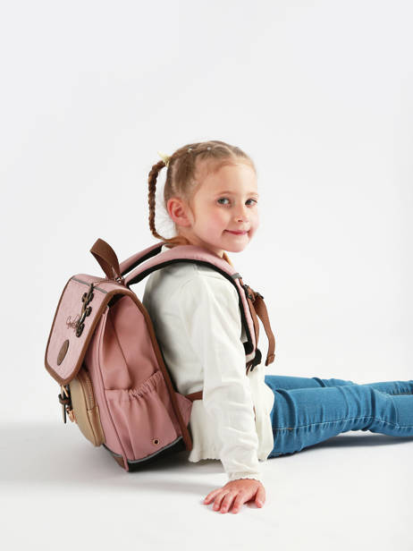 1 Compartment Backpack Vintage Fantasy Cameleon Pink vintage fantasy SD30 other view 2