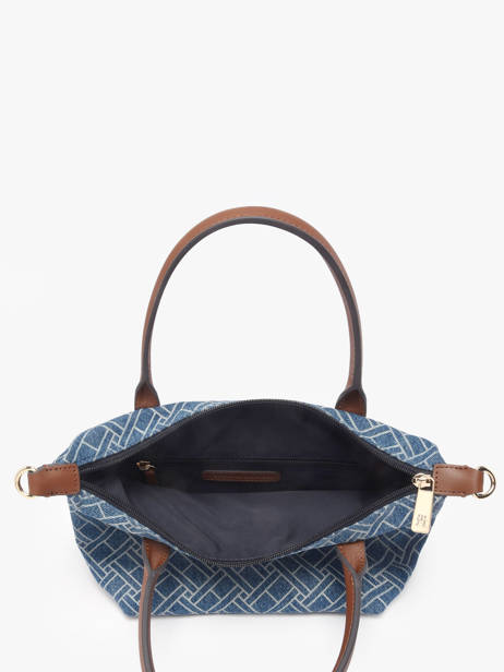 Crossbody Bag Popette Cotton Tommy hilfiger Blue popette AW18612 other view 2