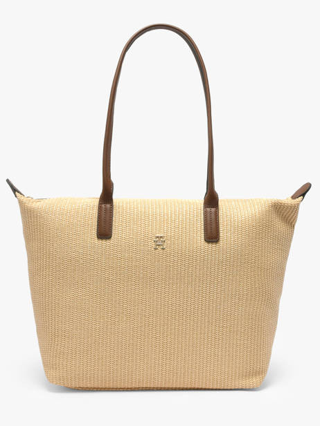 Shoulder Bag Popette Polyurethane Tommy hilfiger Beige popette AW18528