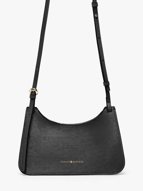 Sac Bandoulière Th Modern Polyurethane Tommy hilfiger Noir th modern AW18619 vue secondaire 1