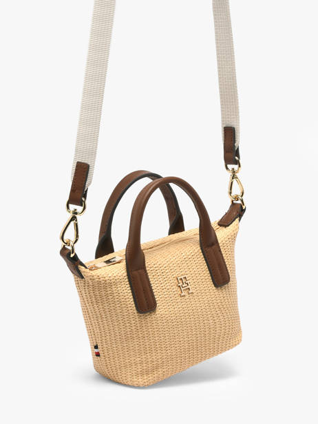Crossbody Bag Popette Polyurethane Tommy hilfiger Beige popette AW18526 other view 1