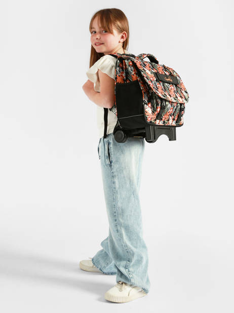 2-compartment Wheeled Satchel Futur Cameleon Multicolor futur CR38 other view 1