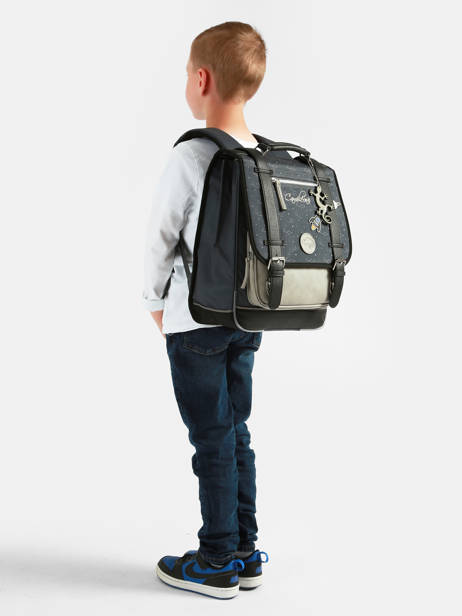 2-compartment Backpack Vintage Urban Cameleon Gray vintage urban SD39 other view 1